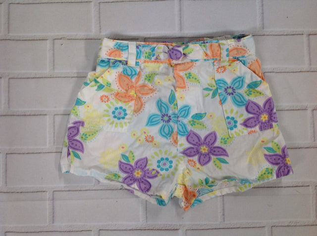 Sonoma White Print Shorts