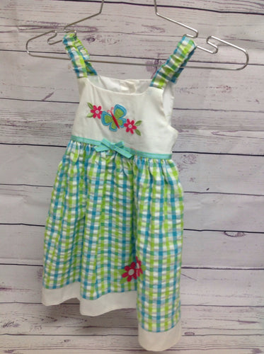 Sophie Rose Green & Blue Dress