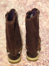 Sperry BROWN & BEIGE Suede Boots Size 6M