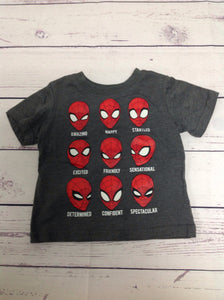 Spiderman GRAY PRINT Top