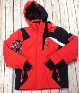 Spyder Red & Black Coat SIZE 10