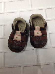 Stride Rite Beige & Brown Sandals