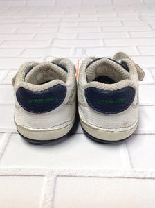 Stride Rite White & Gray Shoes