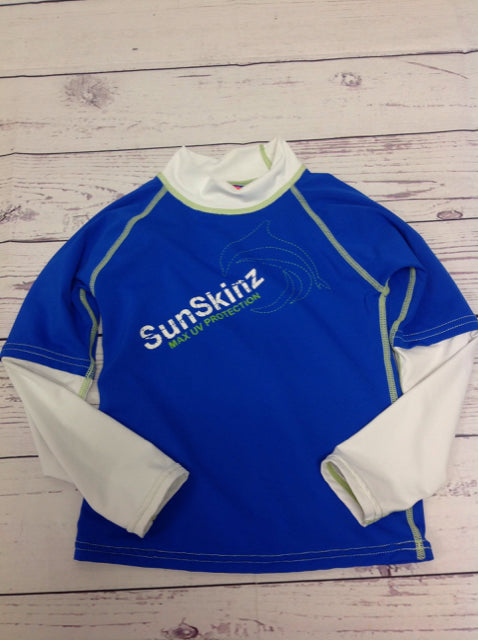 SunSkinz Blue & White Logo Swimwear