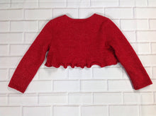 SunText Red Glitter Top