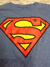Superman BLUE & BLACK Superman Top