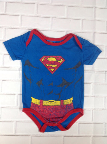 Superman Blue & Red Top
