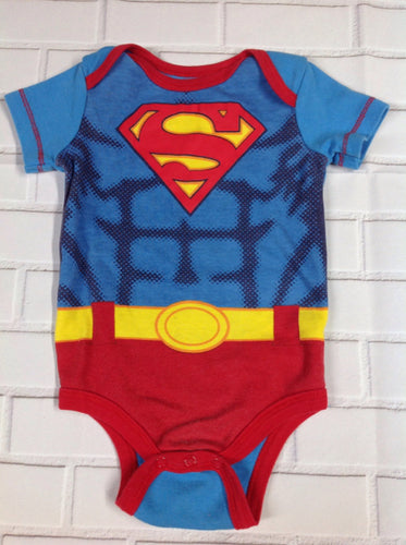 Superman Blue & Red Top