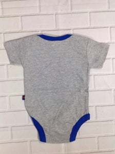 Superman Gray & Blue Onesie