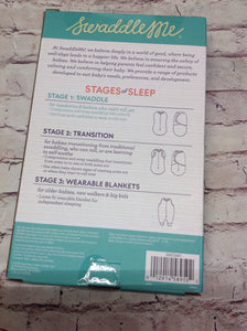 Swaddle me White & Gray Sleep Sack