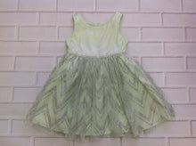 Sweet Heart Rose GREEN & SILVER Glitter Dress