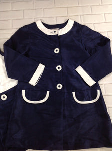 Sweet Heart Rose Navy & White Dress