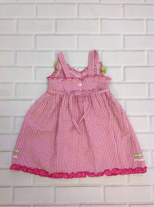 Sweet Heart Rose Pink & White Dress