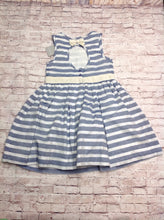 TAHARI Blue & White Dress