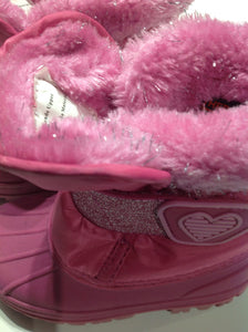THERMOLITE PINK & SILVER Snowboots