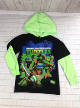 TNMT Black Print Ninja Turtles Top