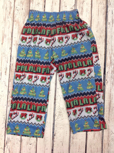 Target Blue Print Christmas Sleepwear