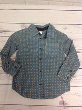 Tea Blue Print Top
