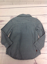 Tea Blue Print Top