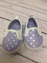 Teeny Toes Purple Print Shoes