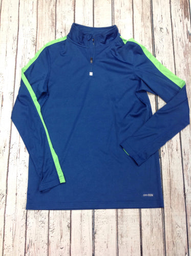 Tekgear Blue & Green Solid Top
