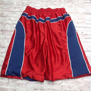 Tekgear Red & Navy Reversable Shorts