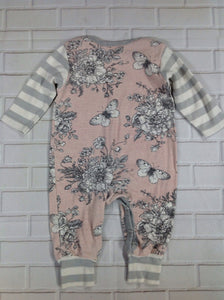 Tesa Babe Pink & Gray One Piece