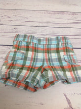 The Children's Place Orange & Green Plaid Shorts