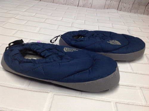 The North Face BLUE & GRAY Slippers