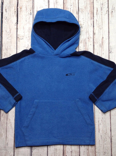 The Place BLUE & BLUE PULLOVER HOODIE Top