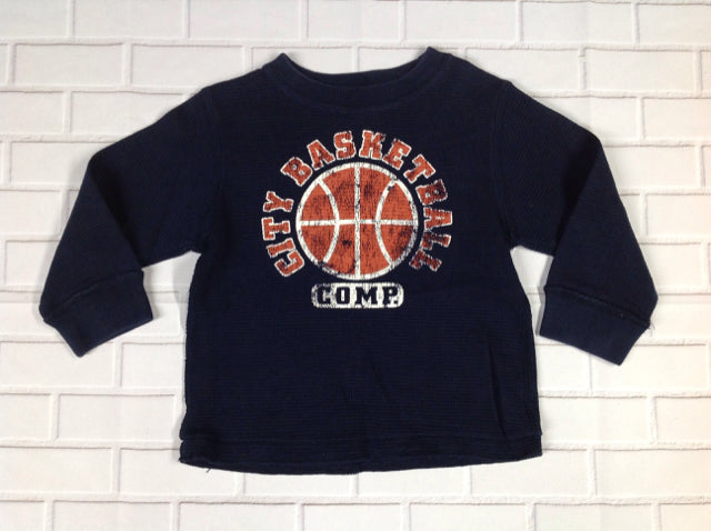 The Place BLUE & ORANGE Basketball Top