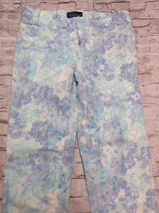 The Place Baby Blue & Green Jeggings