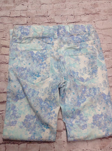 The Place Baby Blue & Green Jeggings