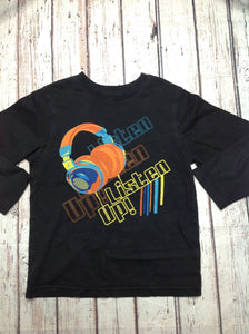 The Place Black Headphones Top