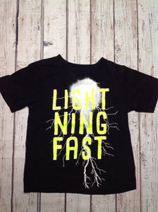 The Place Black LIGHTNING Top