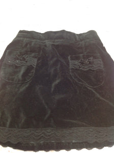 The Place Black Lace Skirt