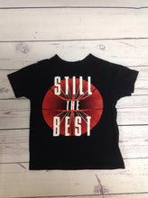 The Place Black Print Basketball Top