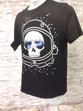 The Place Black Print Skull Top