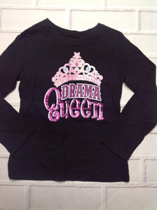 The Place Black Print Top