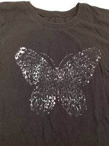 The Place Black Print Top