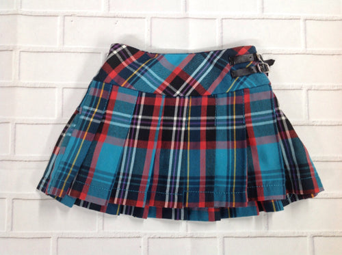 The Place Blue & Red Skort