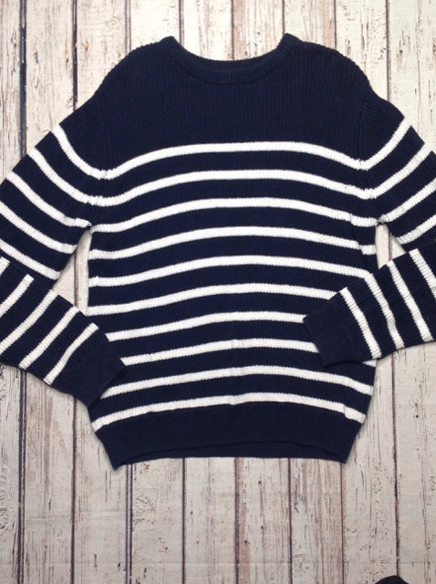 The Place Blue & White Stripe Sweater