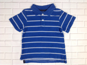 The Place Blue & White Stripe Top