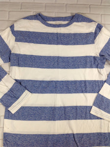 The Place Blue & White Stripe Top