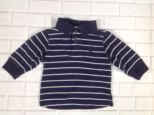 The Place Blue & White Top