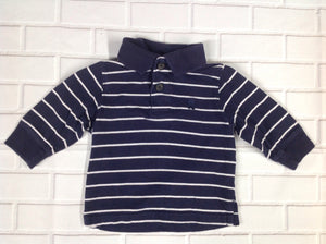 The Place Blue & White Top