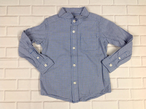 The Place Blue & White Top