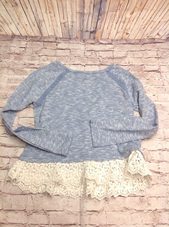The Place Blue & White Top
