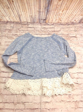 The Place Blue & White Top