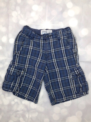 The Place Blue Plaid Shorts